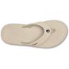 OLUKAI Ki’i Men’s Beach Sandals, Quick-Dry Flip-Flop Slides, Water Resistant & Lightweight, Compression Molded Footbed & Ultra-Soft Comfort Fit(Tapa/Tapa)