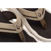 OLUKAI Men’s Akeu Beach Sandals, Water-Resistant Flip-Flops for Casual Wear, Wet Grip Rubber Outsole, All-Day Comfort & Arch Support(Mustang/Dk Java)