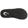 OLUKAI Ohana Palua Men’s Water Friendly Sandals, Everyday Flip Flops, Arch Support & Comfort Fit, Lightweight & Durable, Enhanced Grip & Traction(Black/Slate Blue)