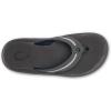 OLUKAI Ohana Palua Men’s Water Friendly Sandals, Everyday Flip Flops, Arch Support & Comfort Fit, Lightweight & Durable, Enhanced Grip & Traction(Cloud Grey/Rock)