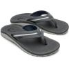 OLUKAI Ohana Palua Men’s Water Friendly Sandals, Everyday Flip Flops, Arch Support & Comfort Fit, Lightweight & Durable, Enhanced Grip & Traction(Cloud Grey/Rock)