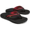 OLUKAI Ohana Palua Men’s Water Friendly Sandals, Everyday Flip Flops, Arch Support & Comfort Fit, Lightweight & Durable, Enhanced Grip & Traction(Lava Rock/Hla)