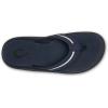 OLUKAI Ohana Palua Men’s Water Friendly Sandals, Everyday Flip Flops, Arch Support & Comfort Fit, Lightweight & Durable, Enhanced Grip & Traction(Mood Indigo/Pale Ocean)