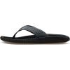 OLUKAI Ulele Men’s Beach Sandals, Water Resistant Flip Flops, Arch Support & Comfort Fit, Lightweight & Durable, Enhanced Grip & Traction(Dark Shadow/Lava Rock)