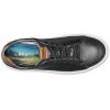 OLUKAI Wai’alae Men’s Golf Shoes, Spikeless Golf Shoes, Supple Full-Grain Leather & Contoured Footbed, Waterproof & Stain-Resistant(Black/Black)