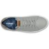 OLUKAI Wai’alae Men’s Golf Shoes, Spikeless Golf Shoes, Supple Full-Grain Leather & Contoured Footbed, Waterproof & Stain-Resistant(Grey Fog/Tan)