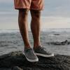 OLUKAI Wai’alae Men’s Golf Shoes, Spikeless Golf Shoes, Supple Full-Grain Leather & Contoured Footbed, Waterproof & Stain-Resistant(Stone/Stone)