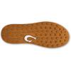 OLUKAI Wai’alae Men’s Golf Shoes, Spikeless Golf Shoes, Supple Full-Grain Leather & Contoured Footbed, Waterproof & Stain-Resistant(White/Tan)