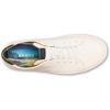 OLUKAI Wai’alae Men’s Golf Shoes, Spikeless Golf Shoes, Supple Full-Grain Leather & Contoured Footbed, Waterproof & Stain-Resistant(White/White)