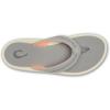 OLUKAI Ulele Women’s Beach Sandals, Water-Resistant Flip-Flops, Arch Support & Comfort Fit, Lightweight With Enhanced Grip & Traction(Ash/Ash)