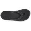 OLUKAI Ulele Women’s Beach Sandals, Water-Resistant Flip-Flops, Arch Support & Comfort Fit, Lightweight With Enhanced Grip & Traction(Black/Black)