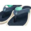 OLUKAI Ulele Women’s Beach Sandals, Water-Resistant Flip-Flops, Arch Support & Comfort Fit, Lightweight With Enhanced Grip & Traction(Trench Blue/Trench Blue)