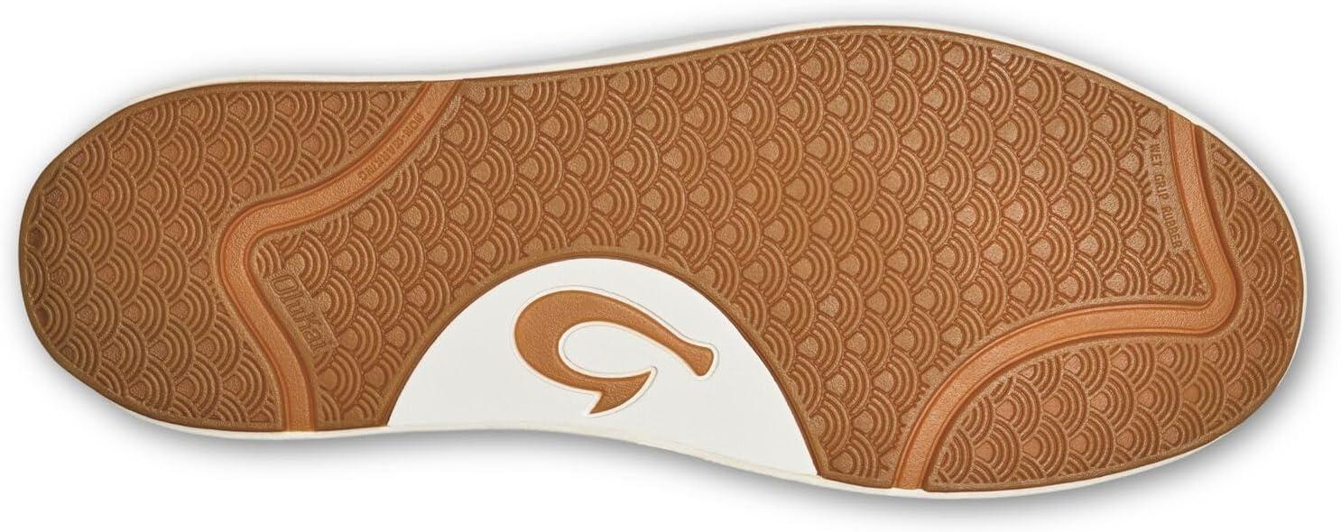 image:imageOLUKAI Laeahi Li Ili Mens Waterproof Leather Sneaker Versatile amp Casual Everyday Shoe AllDay Comfort amp Support Enhanced Grip amp TractionBright WhiteBright White