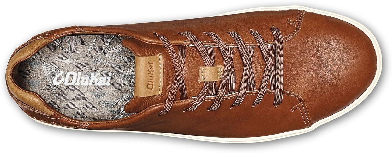 image:imageOLUKAI Laeahi Li Ili Mens Waterproof Leather Sneaker Versatile amp Casual Everyday Shoe AllDay Comfort amp Support Enhanced Grip amp TractionFoxFox