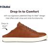 OLUKAI Lae’ahi Li ‘Ili Men’s Waterproof Leather Sneaker, Versatile & Casual Everyday Shoe, All-Day Comfort & Support, Enhanced Grip & Traction(Fox/Fox)
