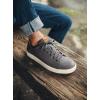 OLUKAI Lae’ahi Li ‘Ili Men’s Waterproof Leather Sneaker, Versatile & Casual Everyday Shoe, All-Day Comfort & Support, Enhanced Grip & Traction(Stone/Stone)