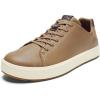 OLUKAI Lae’ahi Li ‘Ili Men’s Waterproof Leather Sneaker, Versatile & Casual Everyday Shoe, All-Day Comfort & Support, Enhanced Grip & Traction(Tan/Tan)