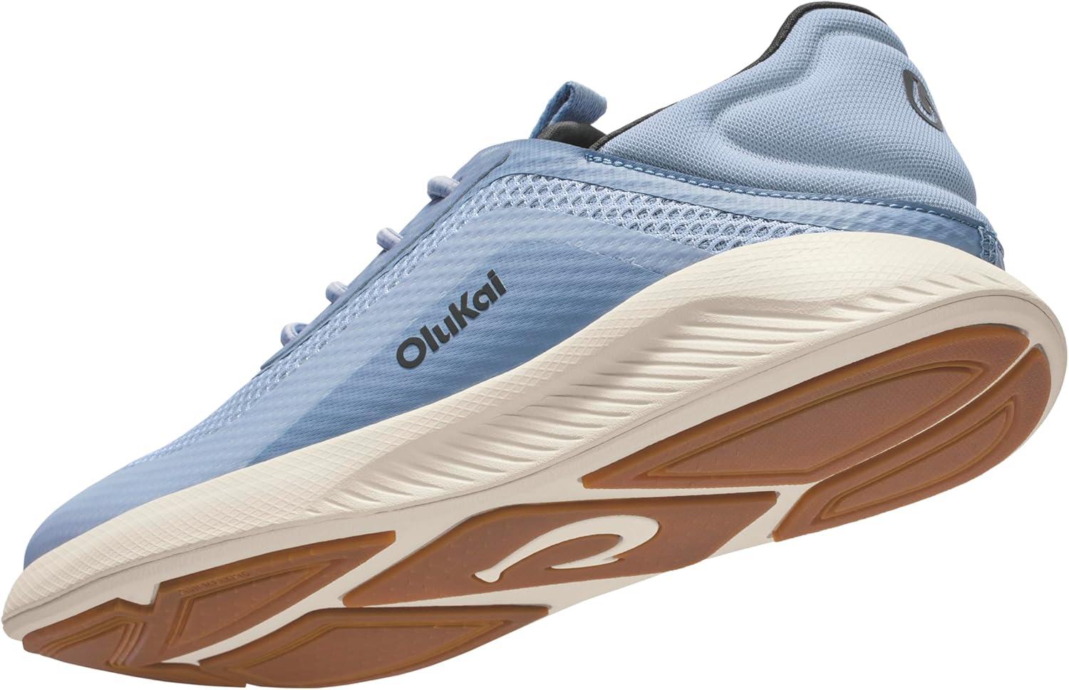 image:imageOLUKAI Kialoa Womens Water Friendly SlipOn Sneakers Breathable Walking Shoes with Wet Grip Lightweight amp Comfortable Casual Shoe for EverydayLanai BreezeOcean Fog