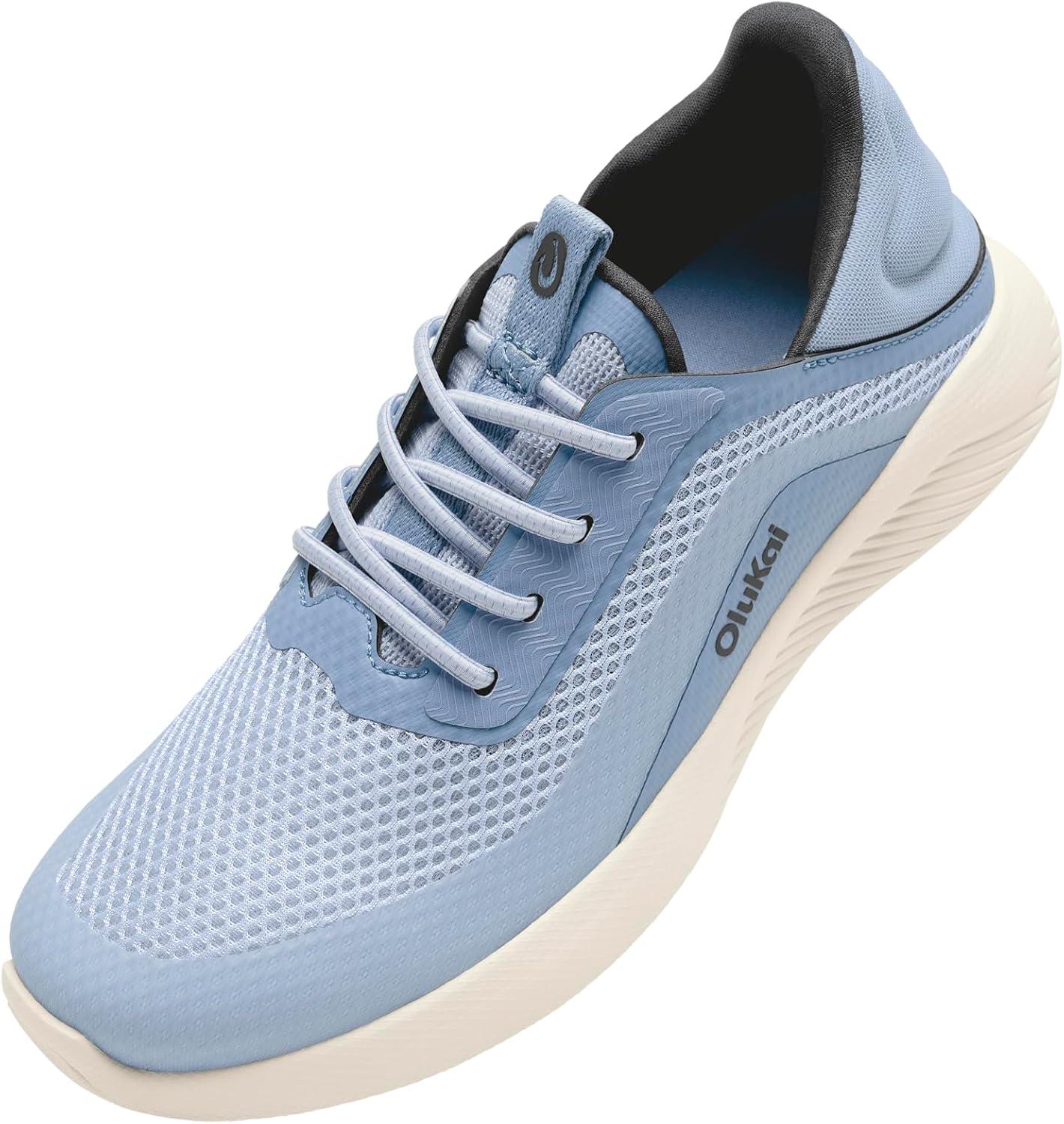 image:imageOLUKAI Kialoa Womens Water Friendly SlipOn Sneakers Breathable Walking Shoes with Wet Grip Lightweight amp Comfortable Casual Shoe for EverydayLanai BreezeOcean Fog