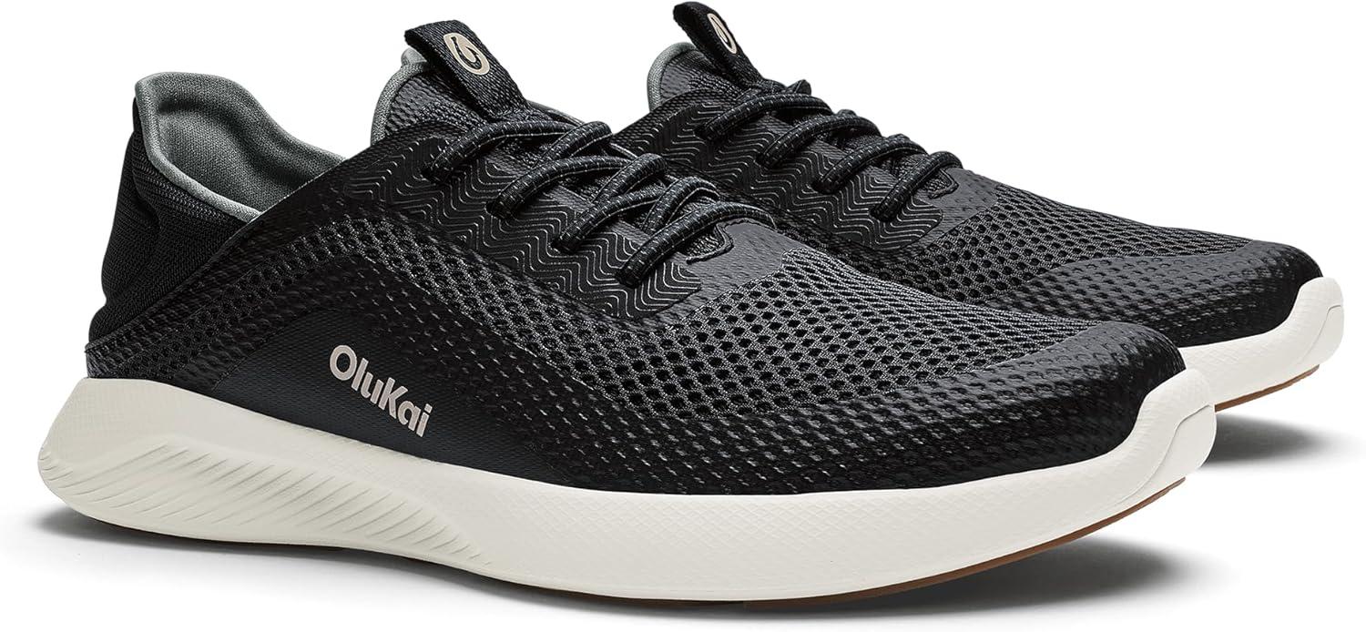 image:imageOLUKAI Kialoa Womens Water Friendly SlipOn Sneakers Breathable Walking Shoes with Wet Grip Lightweight amp Comfortable Casual Shoe for EverydayLava RockLava Rock