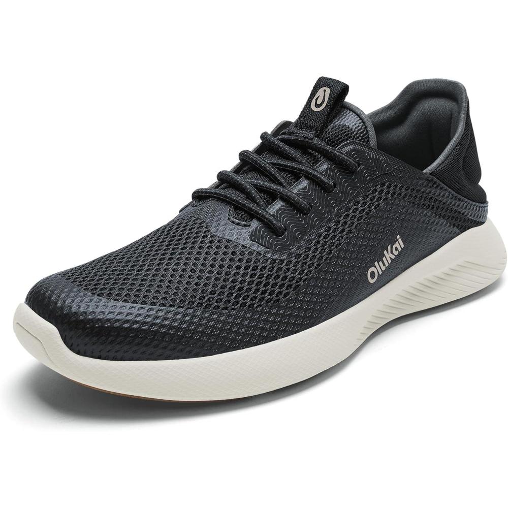 image:imageOLUKAI Kialoa Womens Water Friendly SlipOn Sneakers Breathable Walking Shoes with Wet Grip Lightweight amp Comfortable Casual Shoe for EverydayLava RockLava Rock