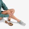 OLUKAI Kialoa Women’s Water Friendly Slip-On Sneakers, Breathable Walking Shoes with Wet Grip, Lightweight & Comfortable Casual Shoe for Everyday(Sterling/Poi)