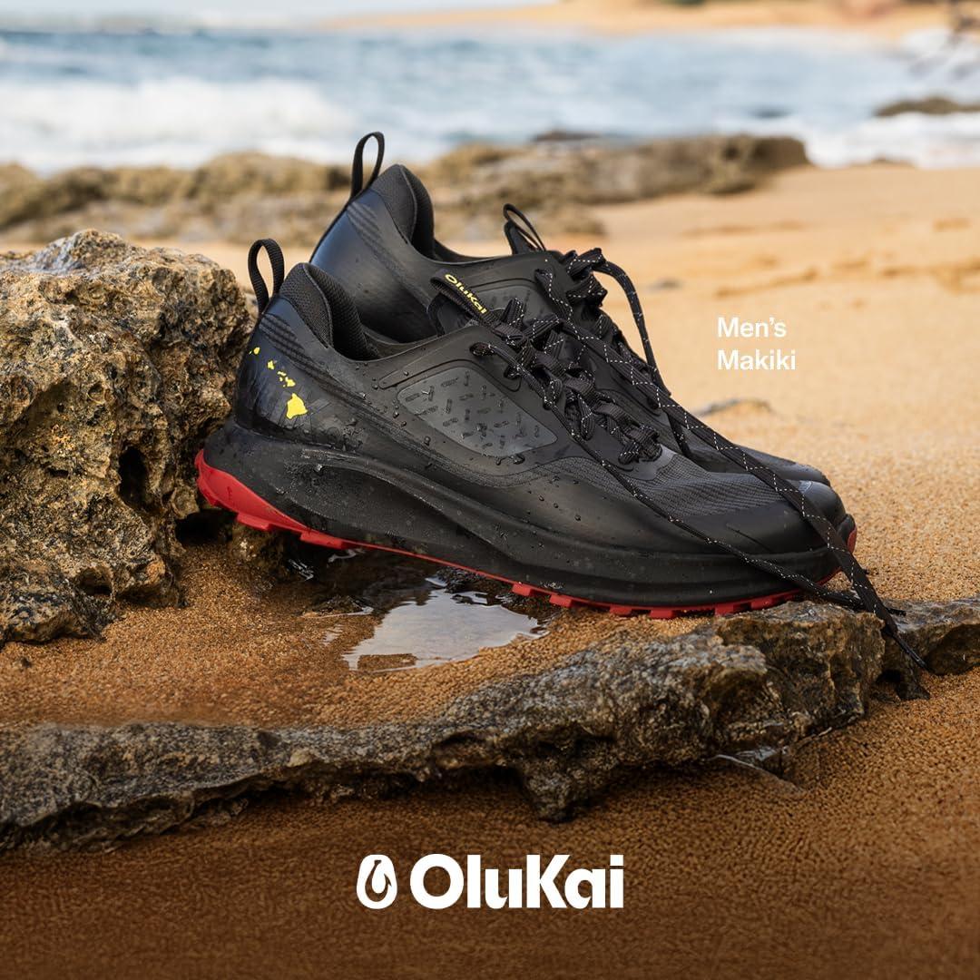 image:imageOLUKAI Makiki Mens AllTerrain Athletic Shoes Durable Sneakers for Versatile Wear Lightweight amp Breathable AllDay Comfort amp WearLava RockHla
