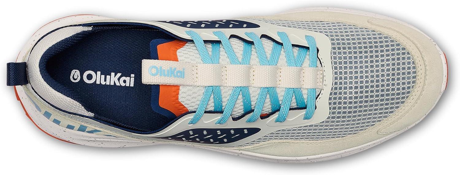 image:imageOLUKAI Makiki Mens AllTerrain Athletic Shoes Durable Sneakers for Versatile Wear Lightweight amp Breathable AllDay Comfort amp WearWhite SandPuka