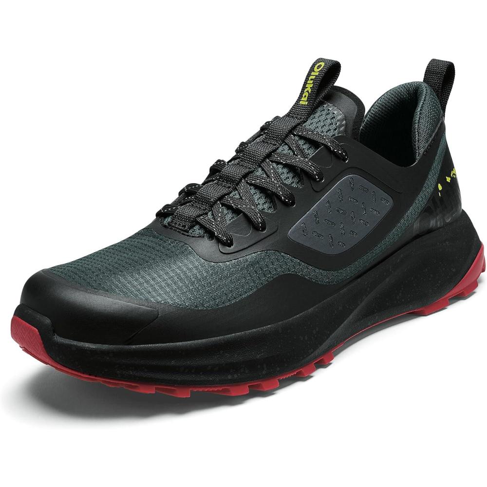 image:imageOLUKAI Makiki Mens AllTerrain Athletic Shoes Durable Sneakers for Versatile Wear Lightweight amp Breathable AllDay Comfort amp WearLava RockHla