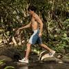 OLUKAI Makiki Men’s All-Terrain Athletic Shoes, Durable Sneakers for Versatile Wear, Lightweight & Breathable, All-Day Comfort & Wear(White Sand/Puka)