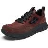 OLUKAI Makiki Men’s All-Terrain Athletic Shoes, Durable Sneakers for Versatile Wear, Lightweight & Breathable, All-Day Comfort & Wear(Red Clay/Carob)